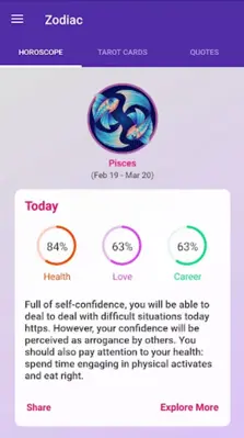 Tarot Zodiac Daily Horoscope android App screenshot 7